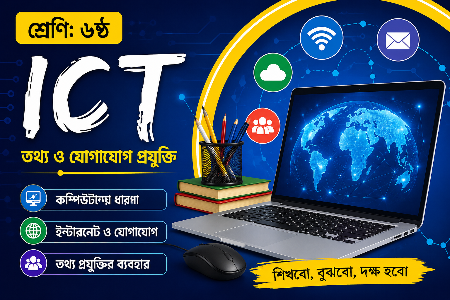 Class 6 ICT Chapter 2 Short Questions and Answers | ষষ্ঠ শ্রেণি ICT অধ্যায় ২